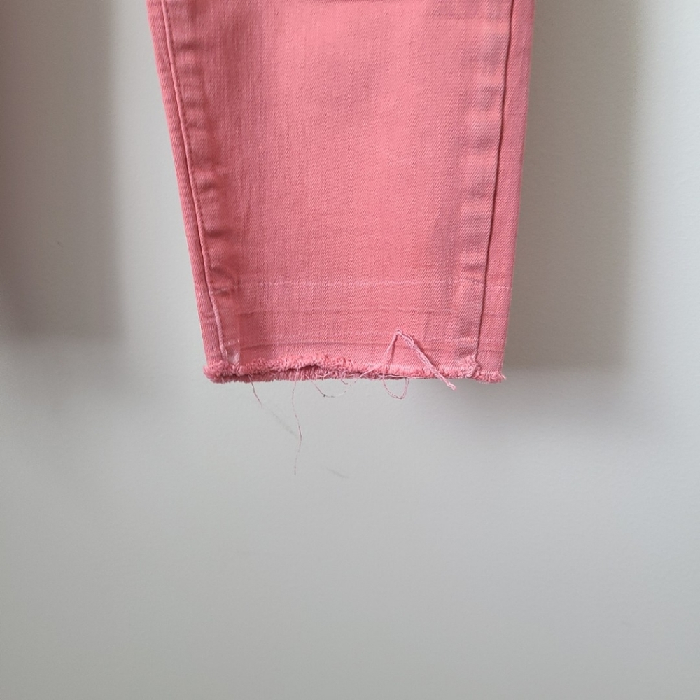 Old Navy Coral Distressed Skinny Jeans Size 18 - Picture 4 of 9